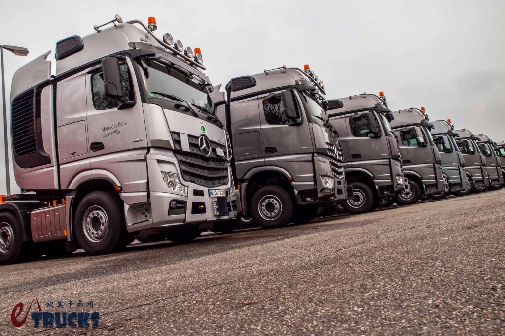 十年时光有何变革？第四代Actros、Arocs成主流，回顾十年前的奔驰卡车沃尔特工厂