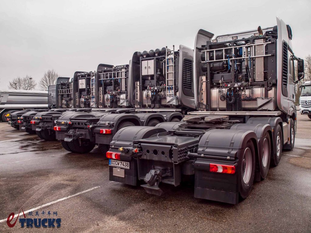 十年时光有何变革？第四代Actros、Arocs成主流，回顾十年前的奔驰卡车沃尔特工厂