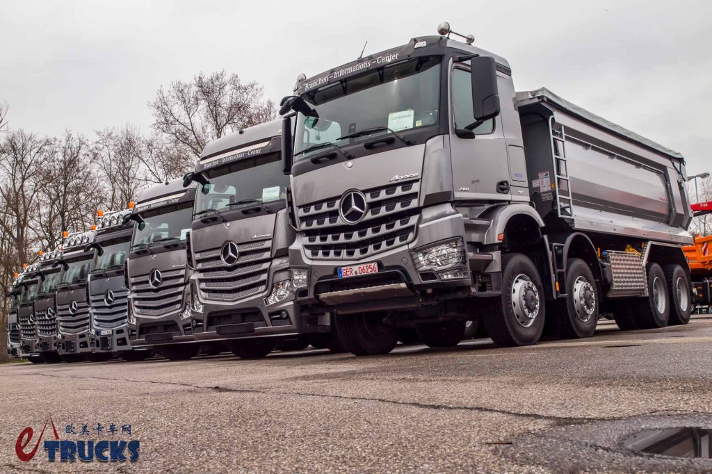 十年时光有何变革？第四代Actros、Arocs成主流，回顾十年前的奔驰卡车沃尔特工厂