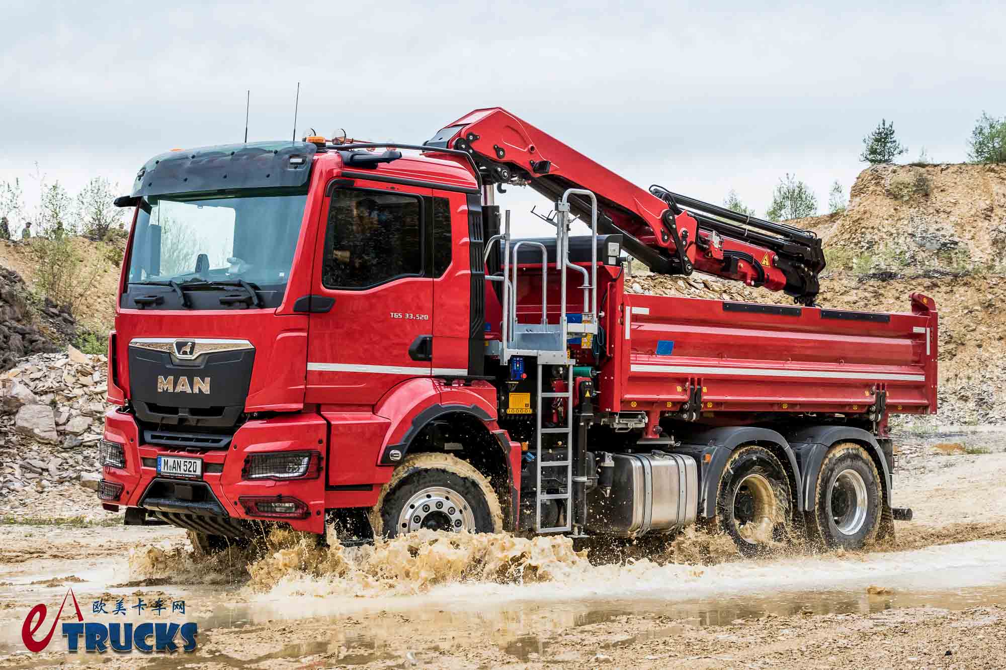 纯电柴油重拖齐上阵，随车吊、自卸车看过瘾！曼恩BAUMA 2025展品抢先看