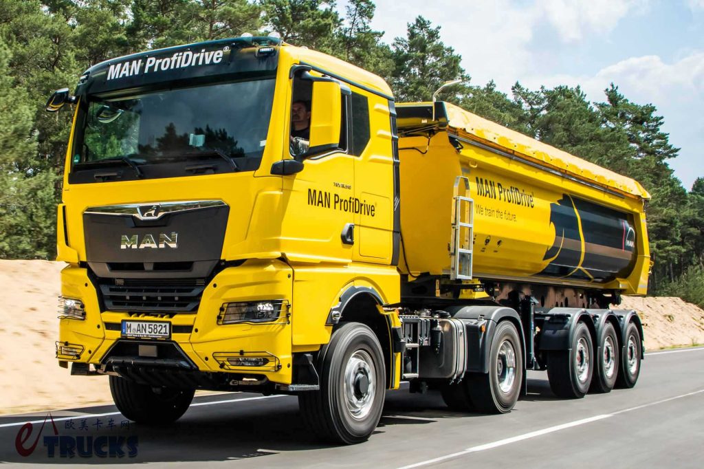 轮端扭矩14500牛米!下工地越野圣体,曼恩TGX静液压前桥驱动工程牵引车实拍 - 第9张 - 提加商用车网 轮端扭矩14500牛米!下工地越野圣体,曼恩TGX静液压前桥驱动工程牵引车实拍 - 第9张