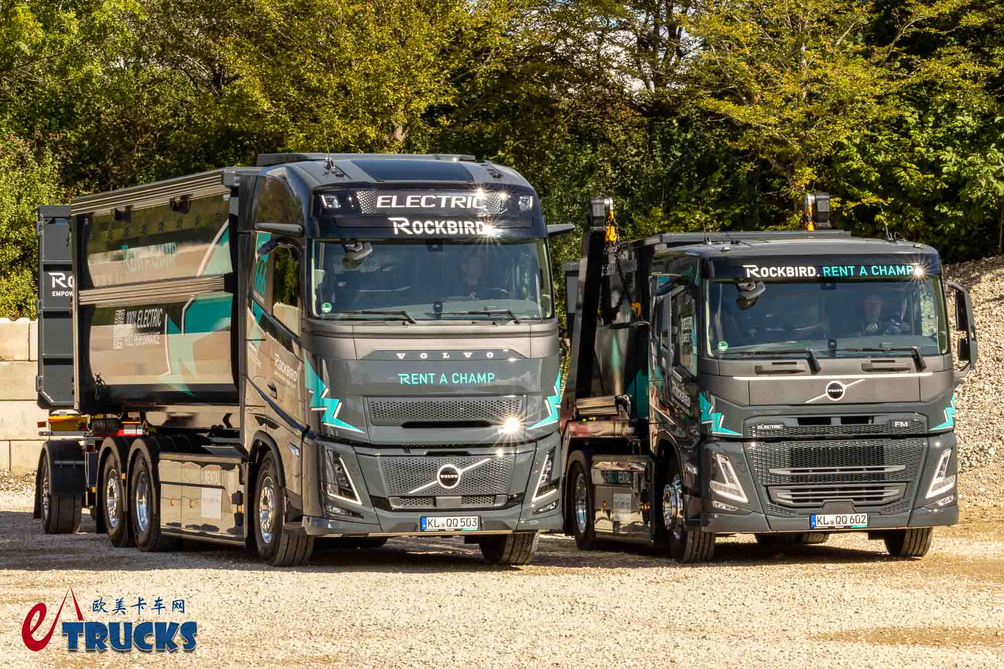 低风阻车身+零排放电驱动，最大马力666匹？沃尔沃FH Aero Electric纯电动拉臂钩自卸车实拍