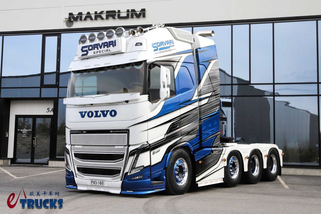 最美大件牵引车？内饰外观爆改加持，这台沃尔沃FH 16 750极具看点！