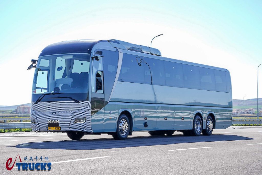 风阻低至0.31，续航里程达650公里！曼恩Lion's Coach 14 E纯电动大巴来袭，实力几何
