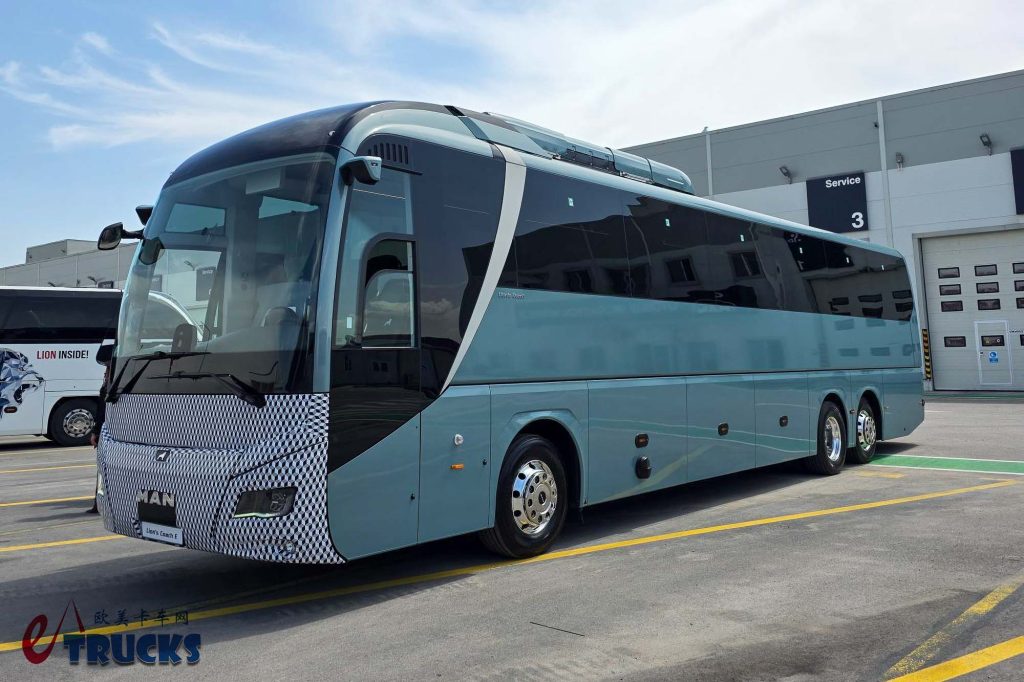 风阻低至0.31，续航里程达650公里！曼恩Lion's Coach 14 E纯电动大巴来袭，实力几何