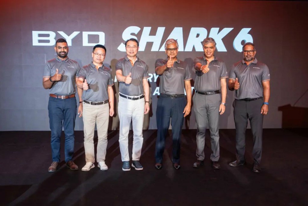 BYD SHARK 6上市斯里兰卡，开创当地插电式皮卡出行新纪元