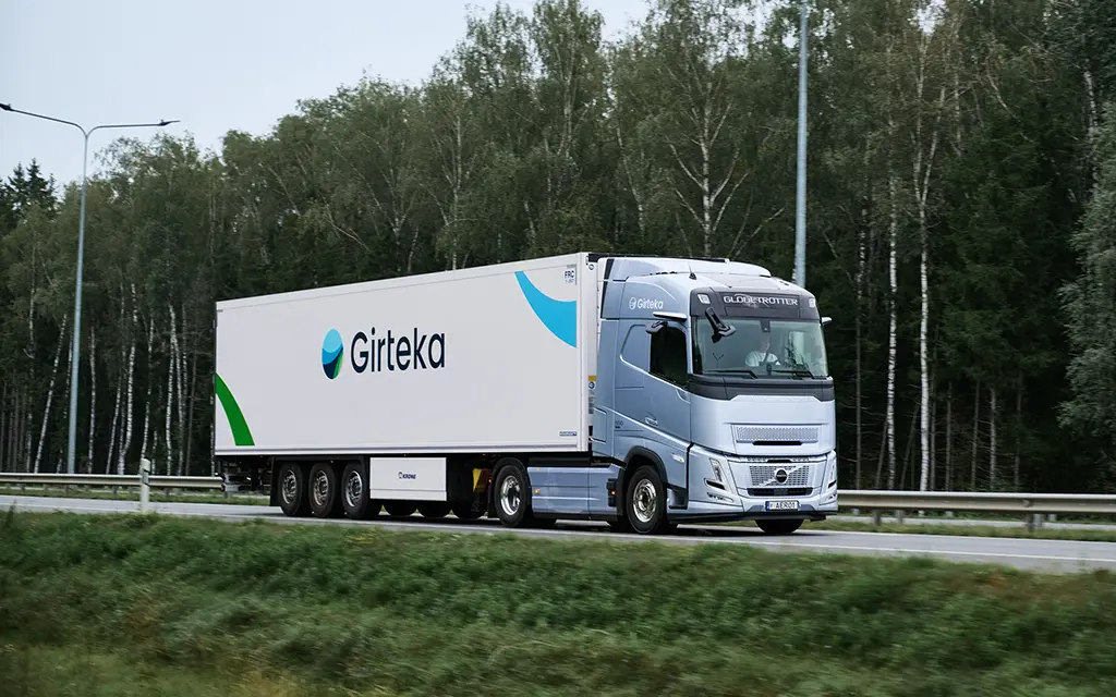物流公司Girteka订购2000台沃尔沃牵引车