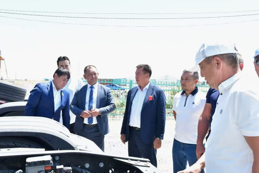 北汽福田齐姆肯特首家二级经销商盛大开业，中哈经济走廊再添强劲引擎