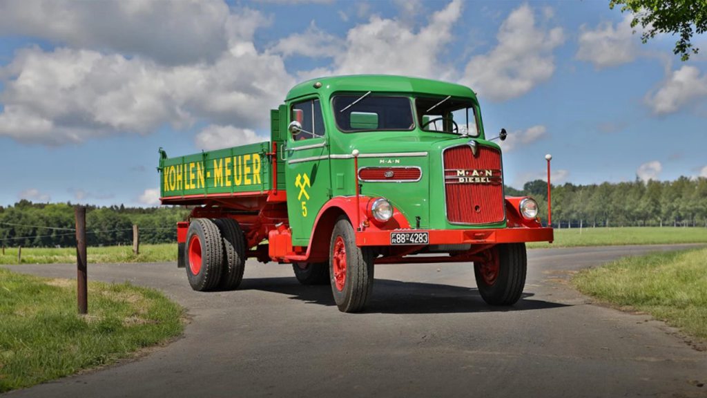 引擎重启1957！MAN 735 L1 K型卡车