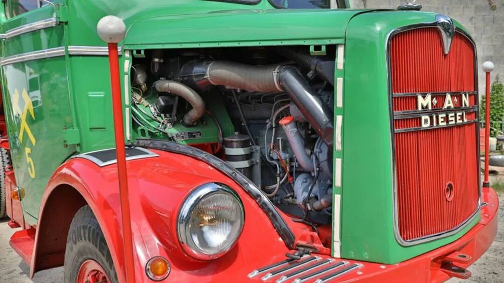 引擎重启1957！MAN 735 L1 K型卡车