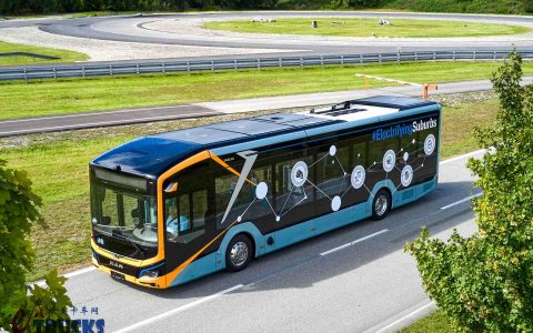 2025Busworld客车展｜纯电动城市客车“换皮”？城乡通用的曼恩Lion’s City E LE纯电动客车