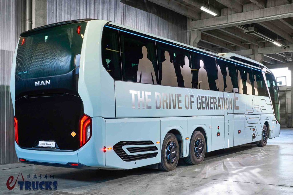 2025Busworld客车展｜续航高达650公里？曼恩Lion’s Coach 14E纯电动旅游巴士来袭！和国产比起来如何？
