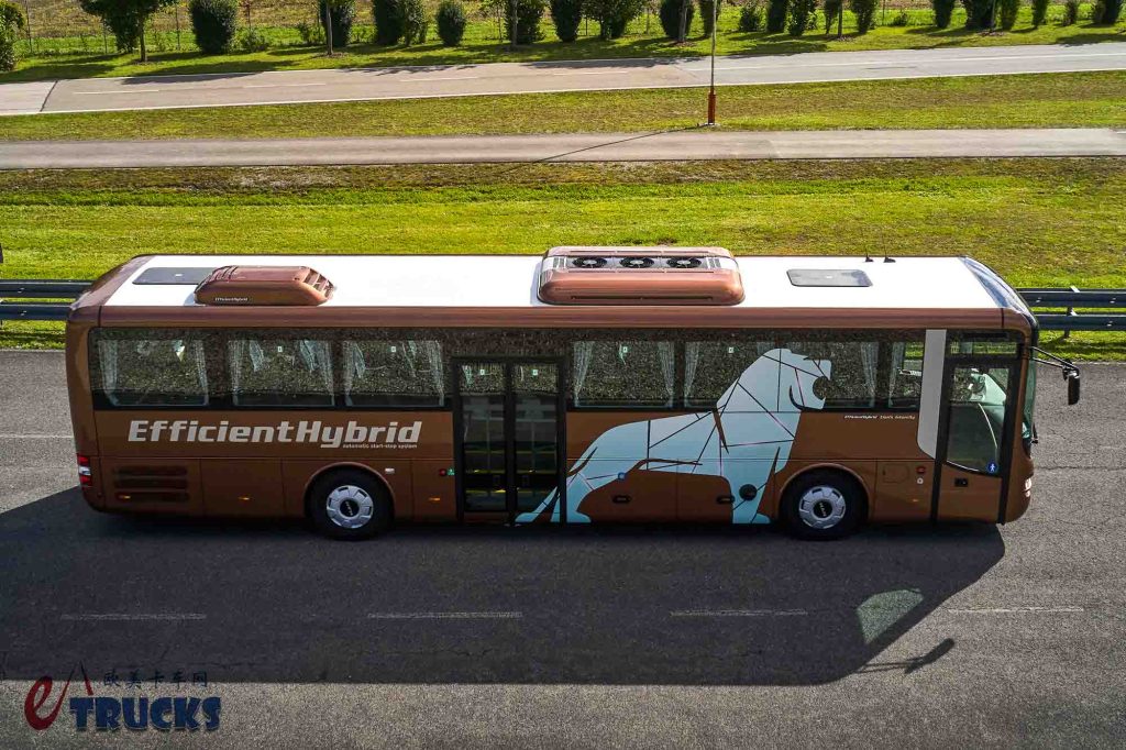 2025Busworld客车展｜EfficientHybrid高效混动加持，曼恩Lion's Intercity城际客车上新
