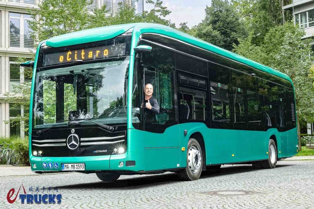 2025Busworld客车展｜第四代NMC镍钴锰酸锂电池来袭！还有商用专属功能？奔驰eCitaro纯电动城市客车