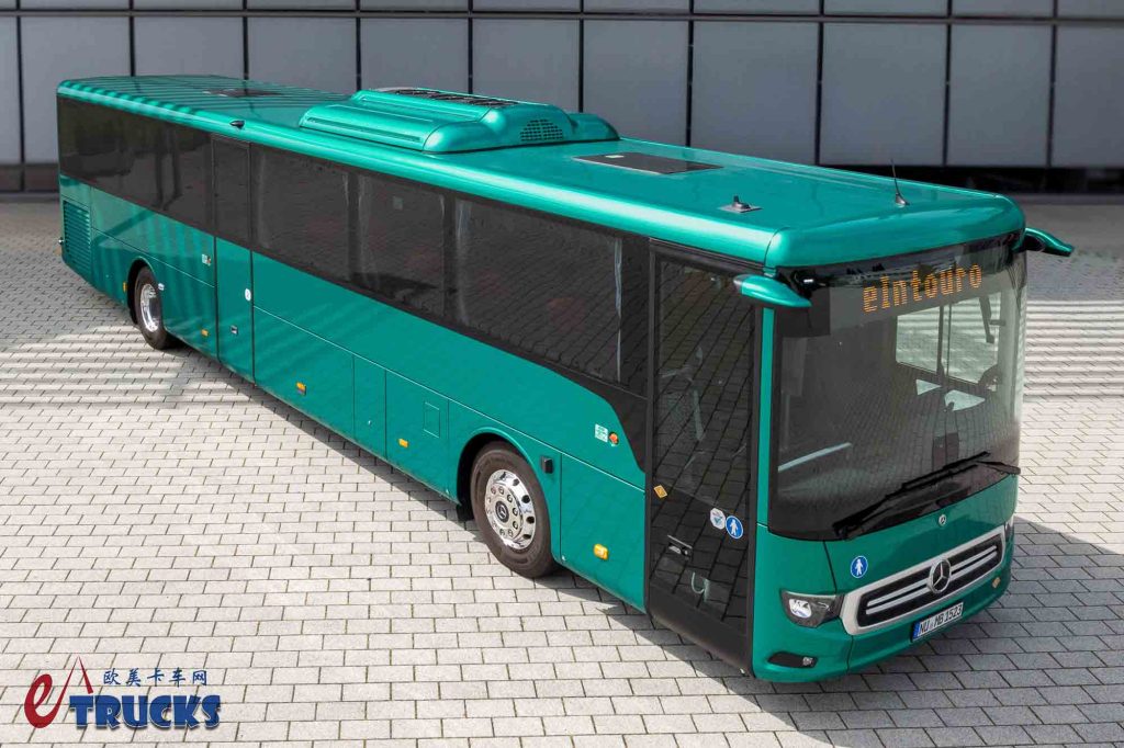 2025Busworld客车展｜旗舰电动重卡同源技术！奔驰eIntouro纯电动城际客车来袭，实力几何？