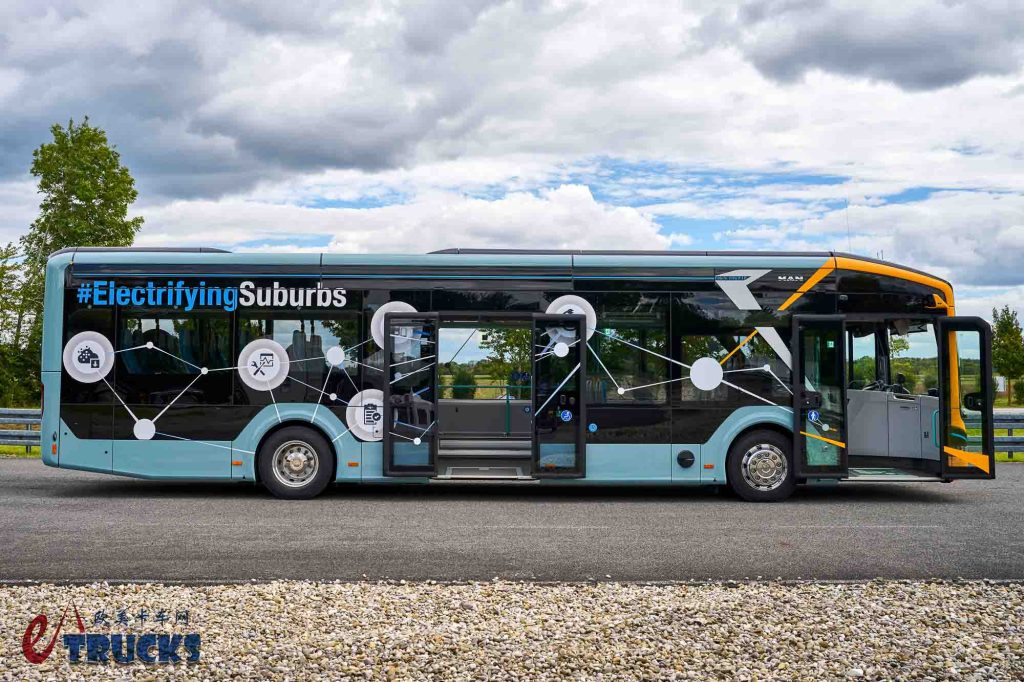 2025Busworld客车展｜纯电动城市客车“换皮”？城乡通用的曼恩Lion’s City E LE纯电动客车