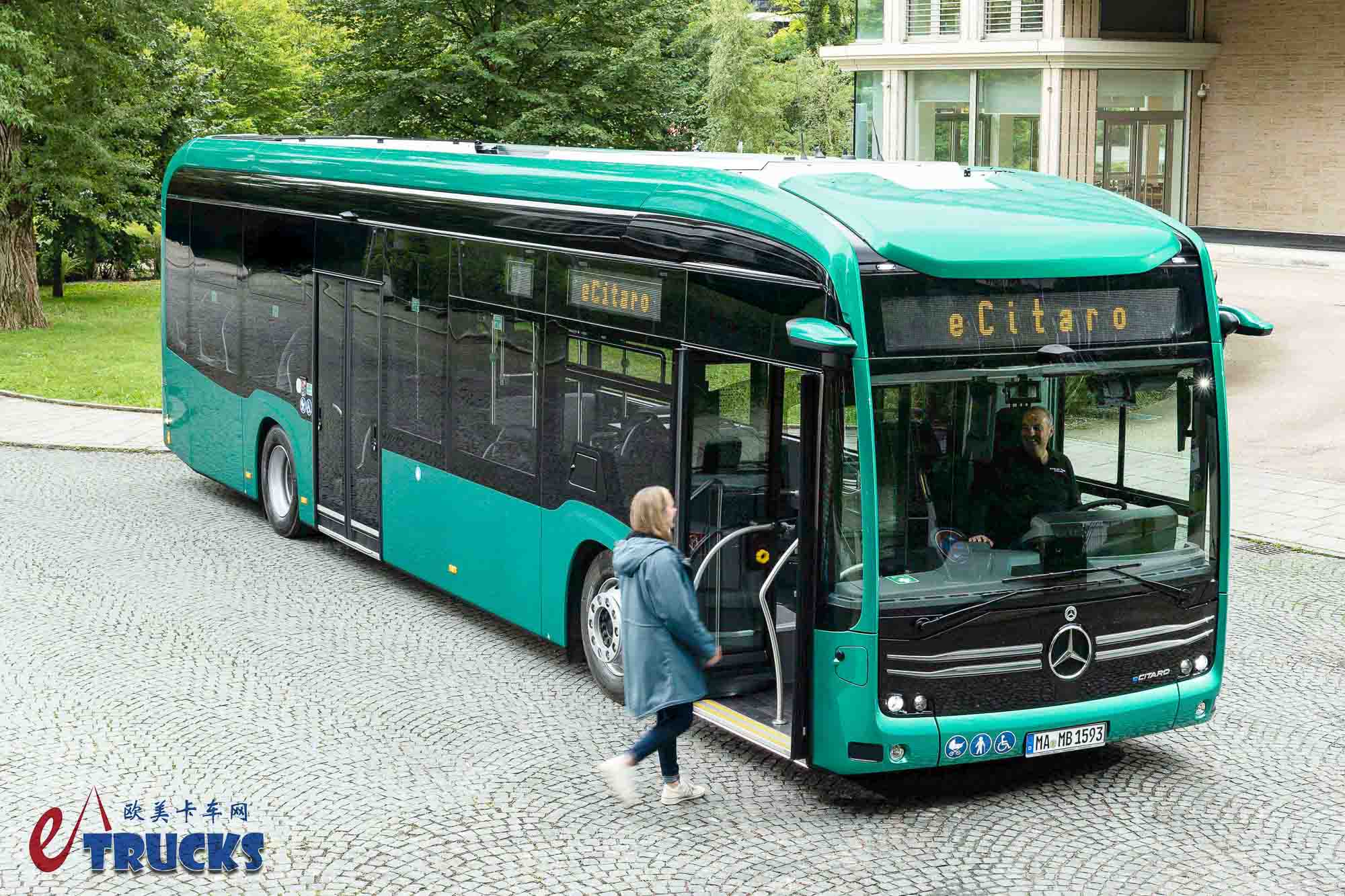 2025Busworld客车展｜第四代NMC镍钴锰酸锂电池来袭！还有商用专属功能？奔驰eCitaro纯电动城市客车