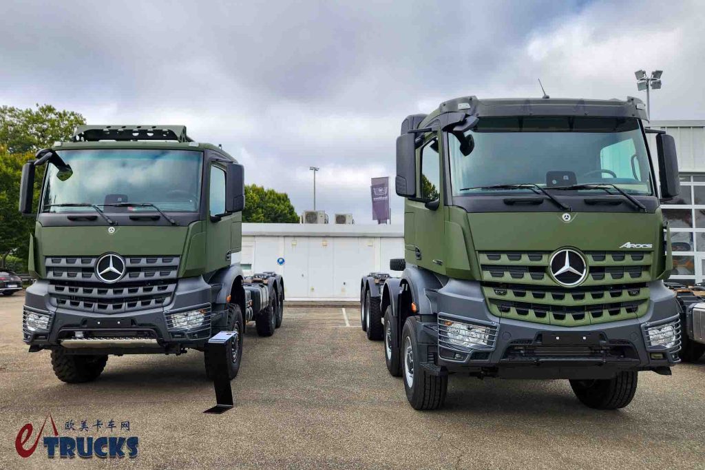 中国客户Arocs 8x8大件车抢眼！奔驰CTT定制改装部门成立25周年，带您走进特种卡车的世界！
