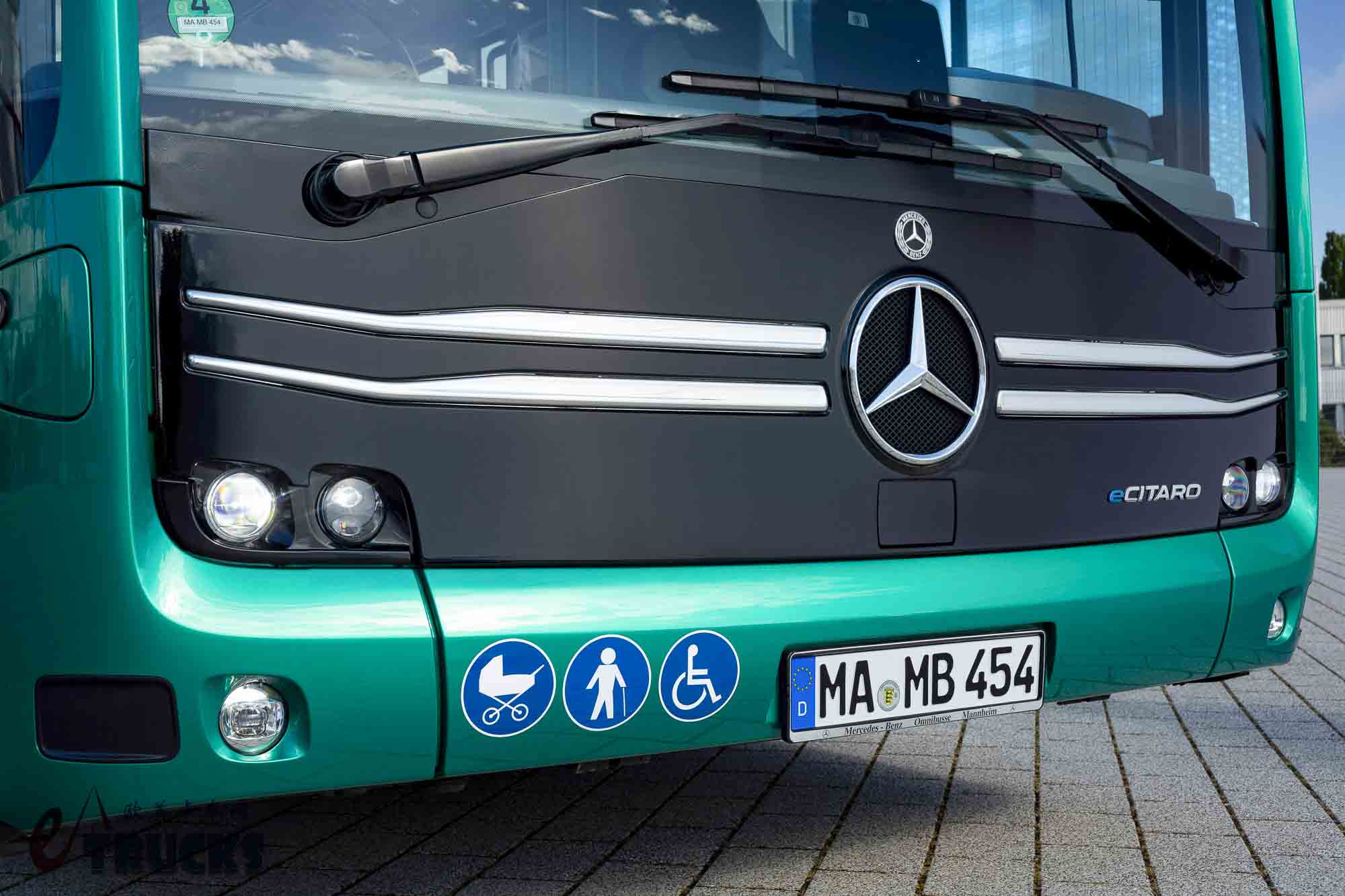 2025Busworld客车展｜氢电增程混合动力？续航高达700公里！奔驰eCitaro Fuel Cell城市客车实拍