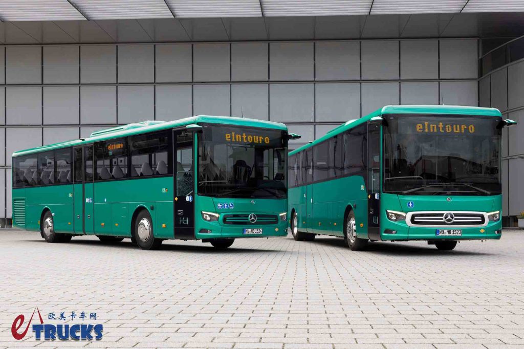 2025Busworld客车展｜旗舰电动重卡同源技术！奔驰eIntouro纯电动城际客车来袭，实力几何？