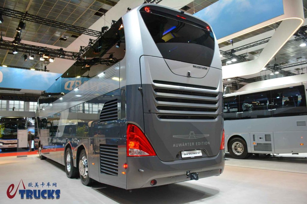 2025Busworld客车展｜尼奥普兰巅峰之作，全球限量30台！Auwärter版Skyliner双层豪华巴士来袭，都有哪些不一样？