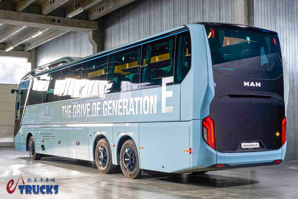 2025Busworld客车展｜续航高达650公里？曼恩Lion’s Coach 14E纯电动旅游巴士来袭！和国产比起来如何？
