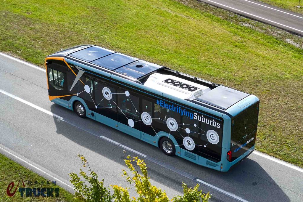2025Busworld客车展｜纯电动城市客车“换皮”？城乡通用的曼恩Lion’s City E LE纯电动客车