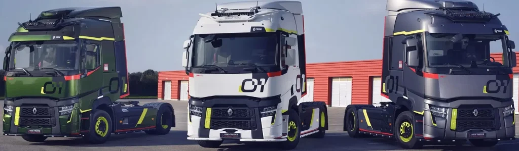 雷诺发布新一代T 01 Racing特别版二手卡车