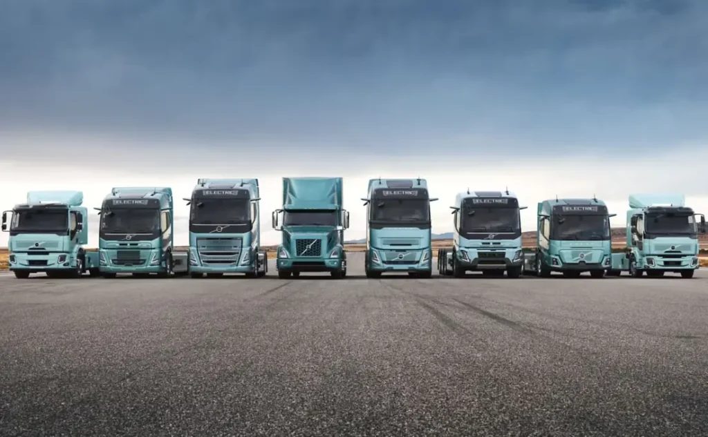 沃尔沃电动卡车突破2.5亿公里里程，助力绿色运输