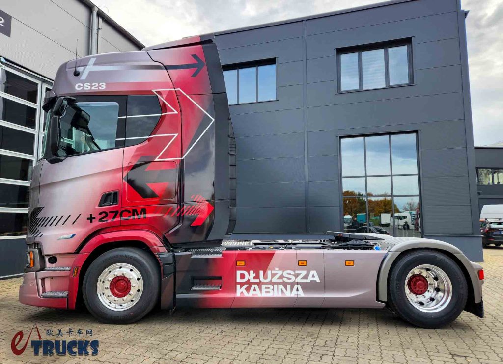 斯堪尼亚也玩生活舱？加大驾驶室+微波炉，还有咖啡机！这台500 S牵引车不一般