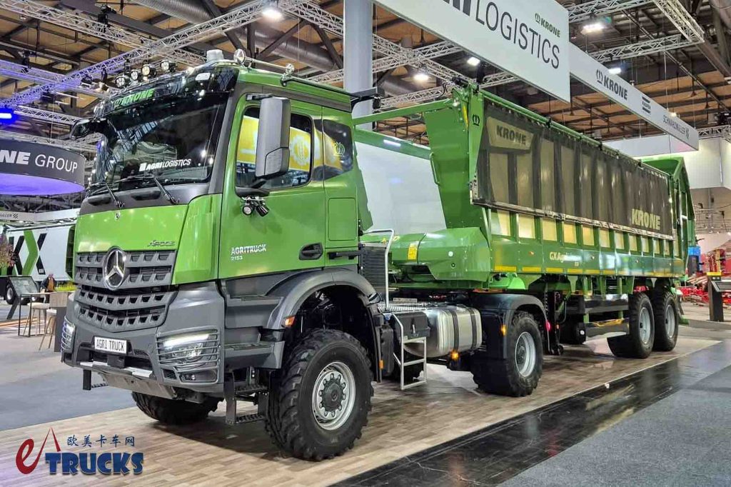 宽胎+四驱，牵引车爆改农用拖拉机？带您看曼恩、太脱拉的农业解决方案！