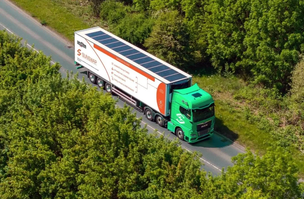 法国Chereau推出太阳能驱动冷藏挂车