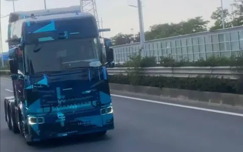 斯堪尼亚在中国测试电子后视镜系统