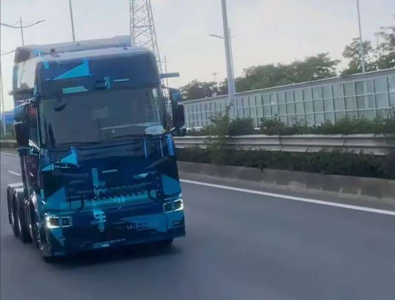 斯堪尼亚在中国测试电子后视镜系统