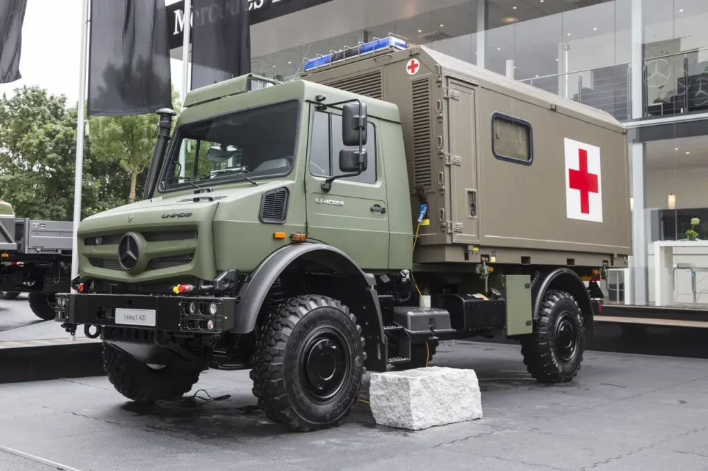 波兰军队订购250辆乌尼莫克U4000救护车