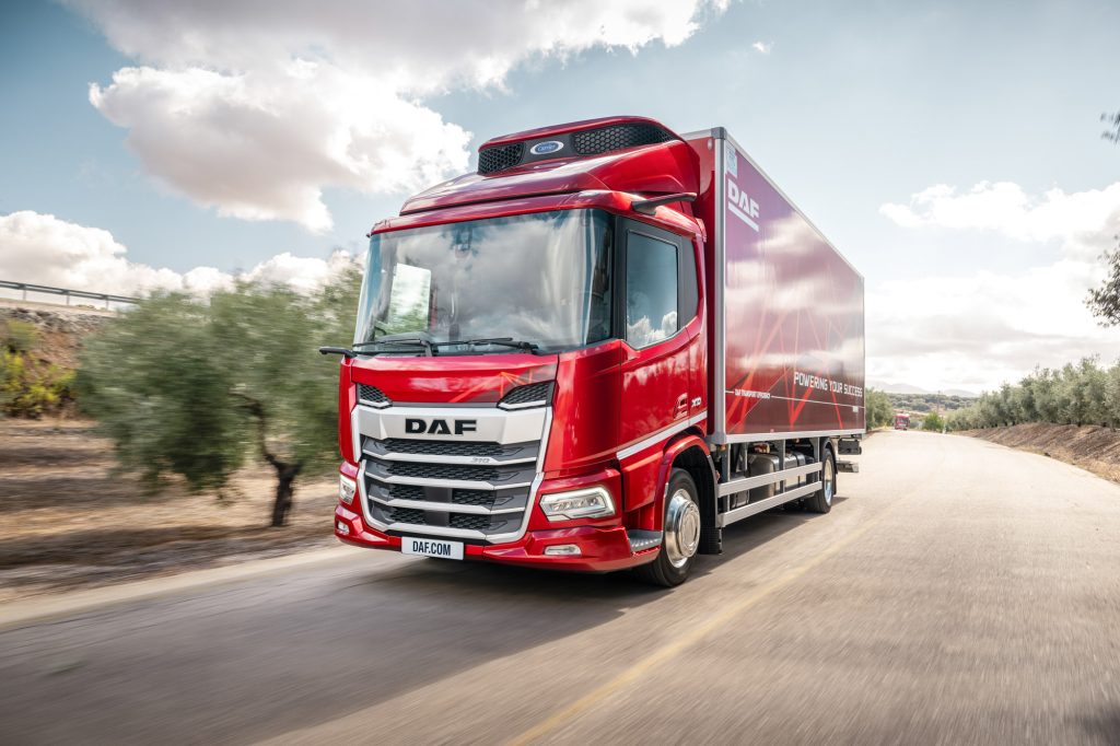 DAF XD获评爱尔兰年度最佳配送厢式货车