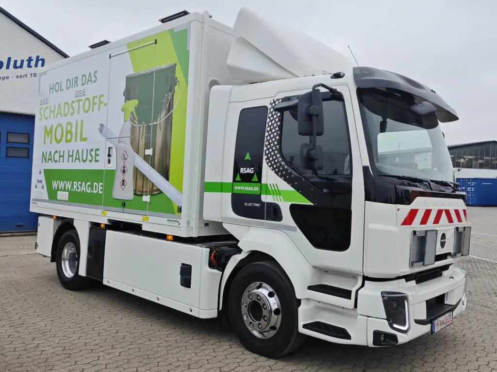 沃尔沃卡车在德国交付当地第1000台纯电动卡车