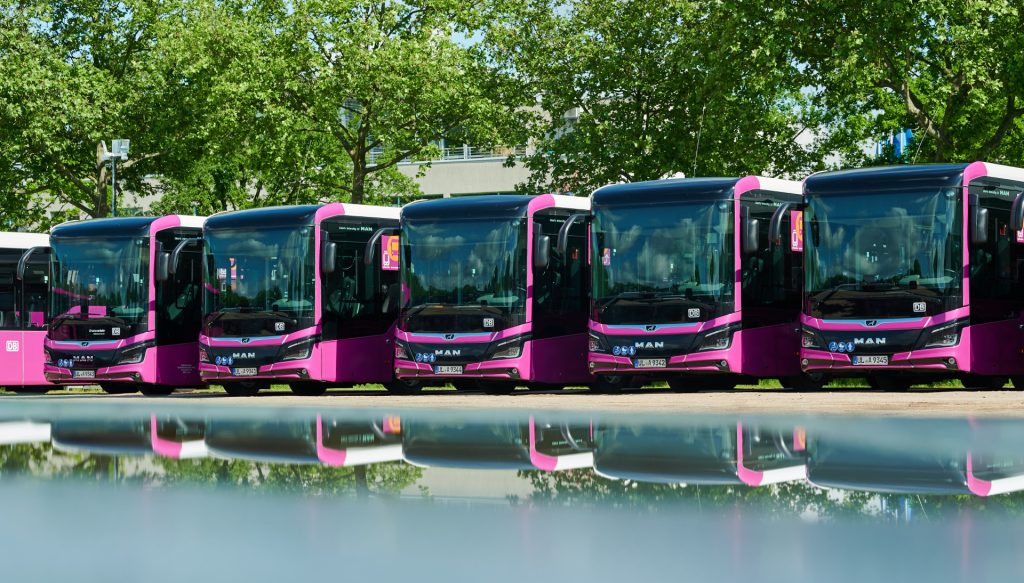 MAN与德国铁路签订公司史上最大巴士订单：框架协议涵盖逾3000辆巴士