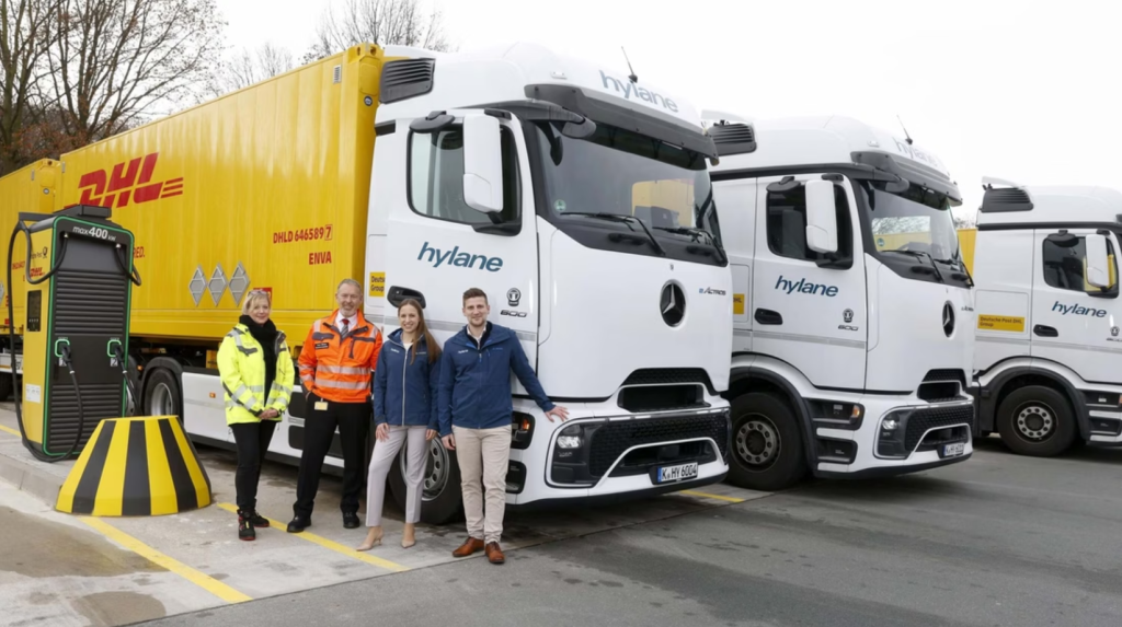 DHL引入奔驰eActros 600电动卡车,开启长途包裹运输电动化新篇章