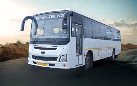 戴姆勒卡车旗下品牌BharatBenz推出新款城际巴士