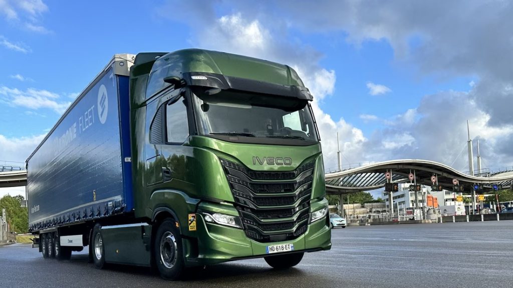 依维柯创下欧洲CNG卡车续航新纪录之一