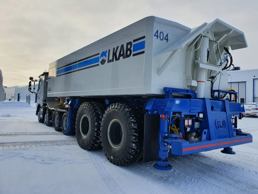 单桥30吨重量？BPW展示逆天自卸挂车