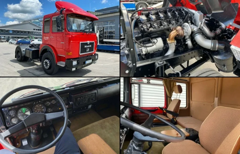 1987年MAN F8标价10万欧元,堪比全新TGX