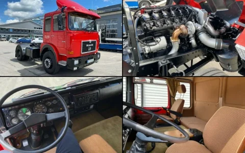 1987年MAN F8标价10万欧元，堪比全新TGX