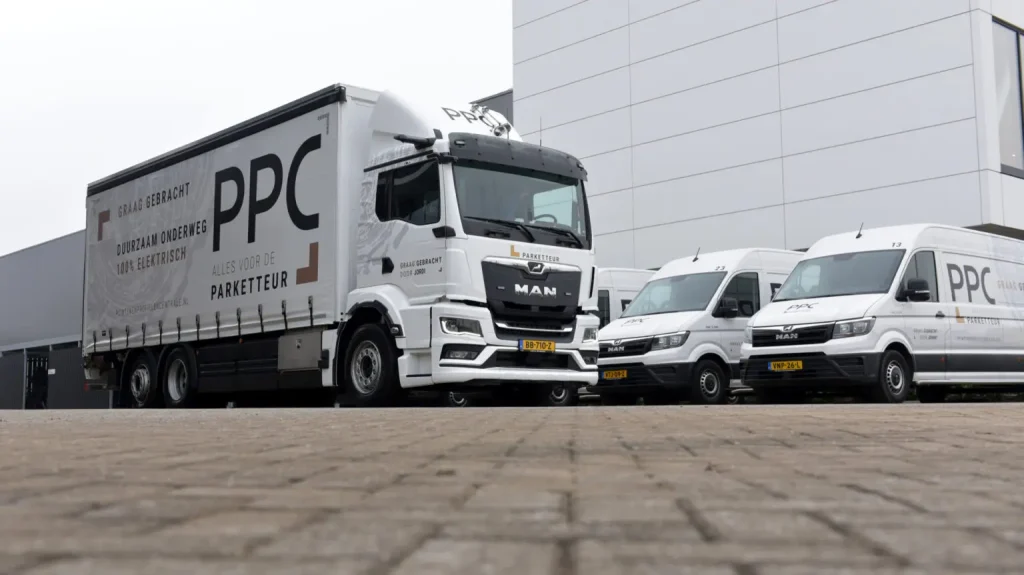 PPC公司启用MAN eTGS 6×2电动卡车投入运营