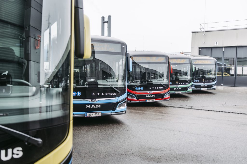 奥地利最大电动巴士订单:MAN向福拉尔贝格州交付63辆Lion's City E巴士