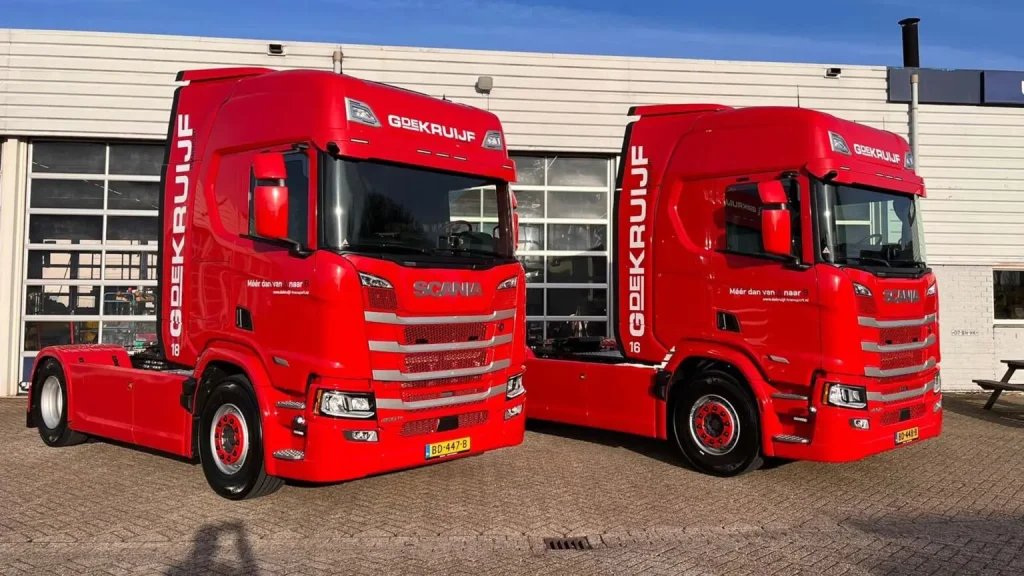 Gerrit de Kruijf Transport的战略选择:全新斯堪尼亚Super 460R