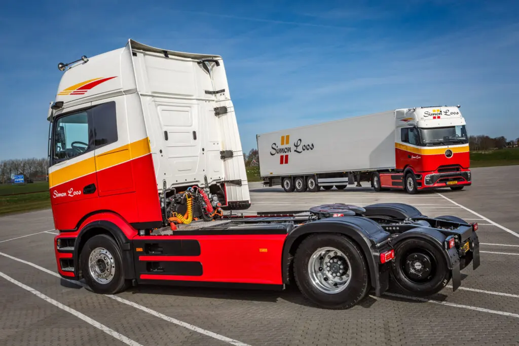 创新随动桥加持：Simon Loos率先启用eActros 600电动牵引车