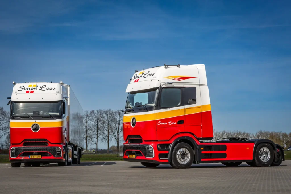 创新随动桥加持：Simon Loos率先启用eActros 600电动牵引车