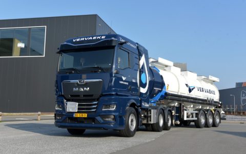 VERVAEKE引入MAN hTGX氢燃料卡车：欧洲首辆获ADR认证的零排放重型车